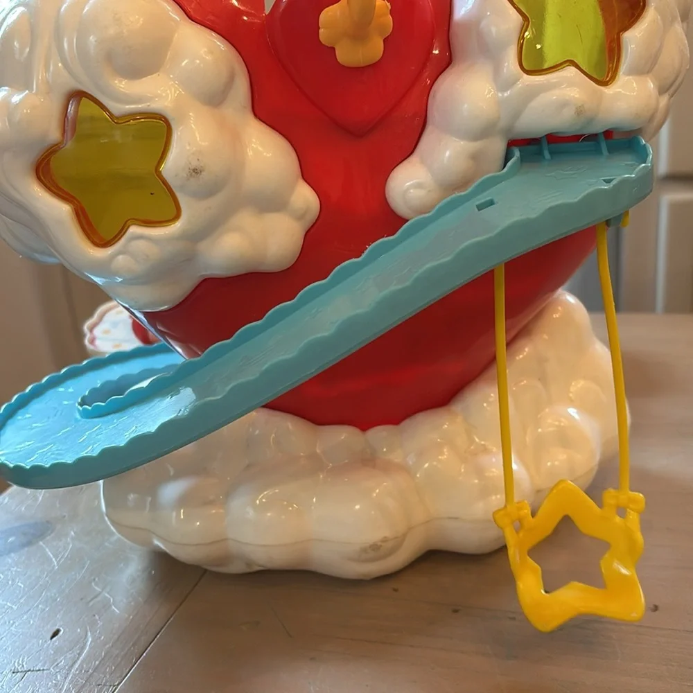 Care Bears Heart Care A Lot Playset & Three Care Bears